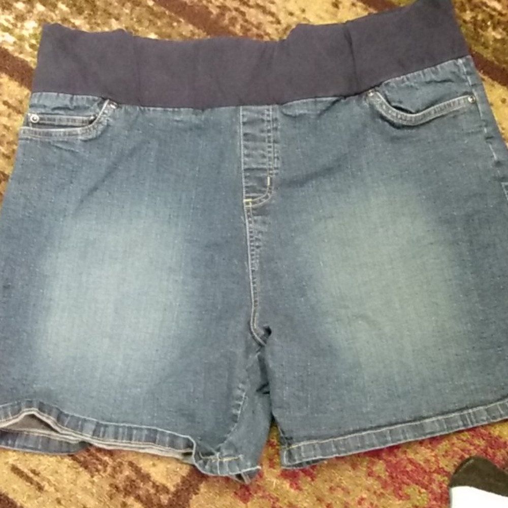 Women's New Addition Maternity Shorts